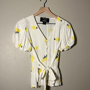 Sweet lemon blouse